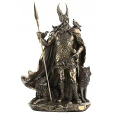 Odin Norse God Viking Statue Sculpture Figurine - WE SHIP WORLDWIDE   223053642573